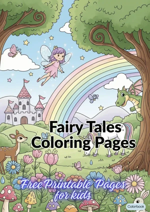 Fairy Tale Coloring Pages – Free Story-Based Printable Sets
